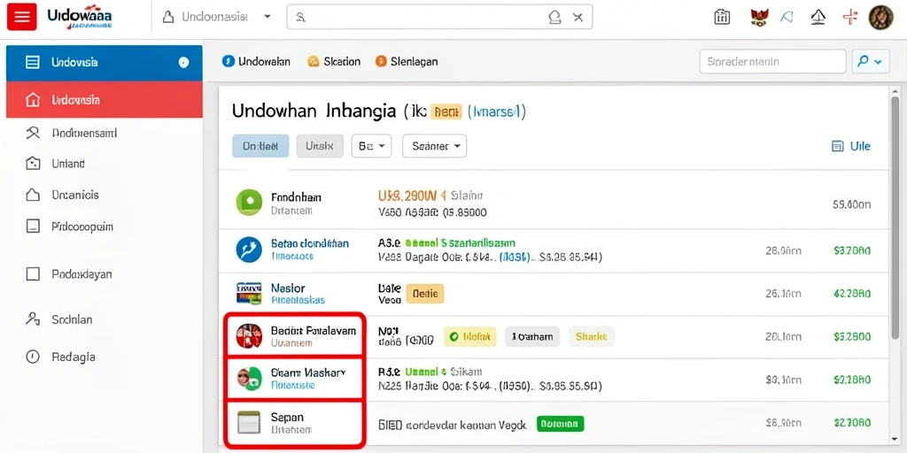 Screenshot menampilkan tampilan utama yang memikat.