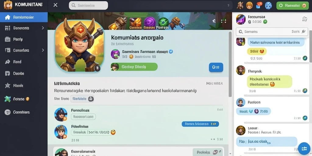 Tampilan antarmuka yang ramah pengguna.