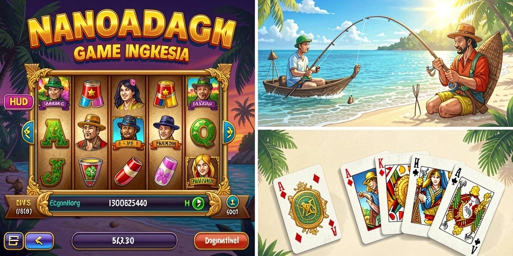 Tampilan awal permainan yang menarik.