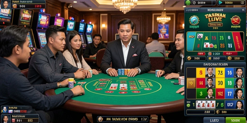 Tangkapan layar menunjukkan karakter utama dalam aksi.